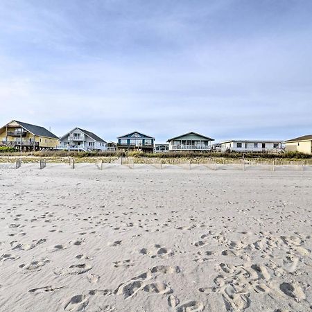 Pet-Friendly Second Row House Steps To Beach! Holden Beach Eksteriør bilde