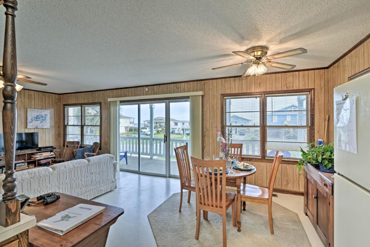 Pet-Friendly Second Row House Steps To Beach! Holden Beach Eksteriør bilde