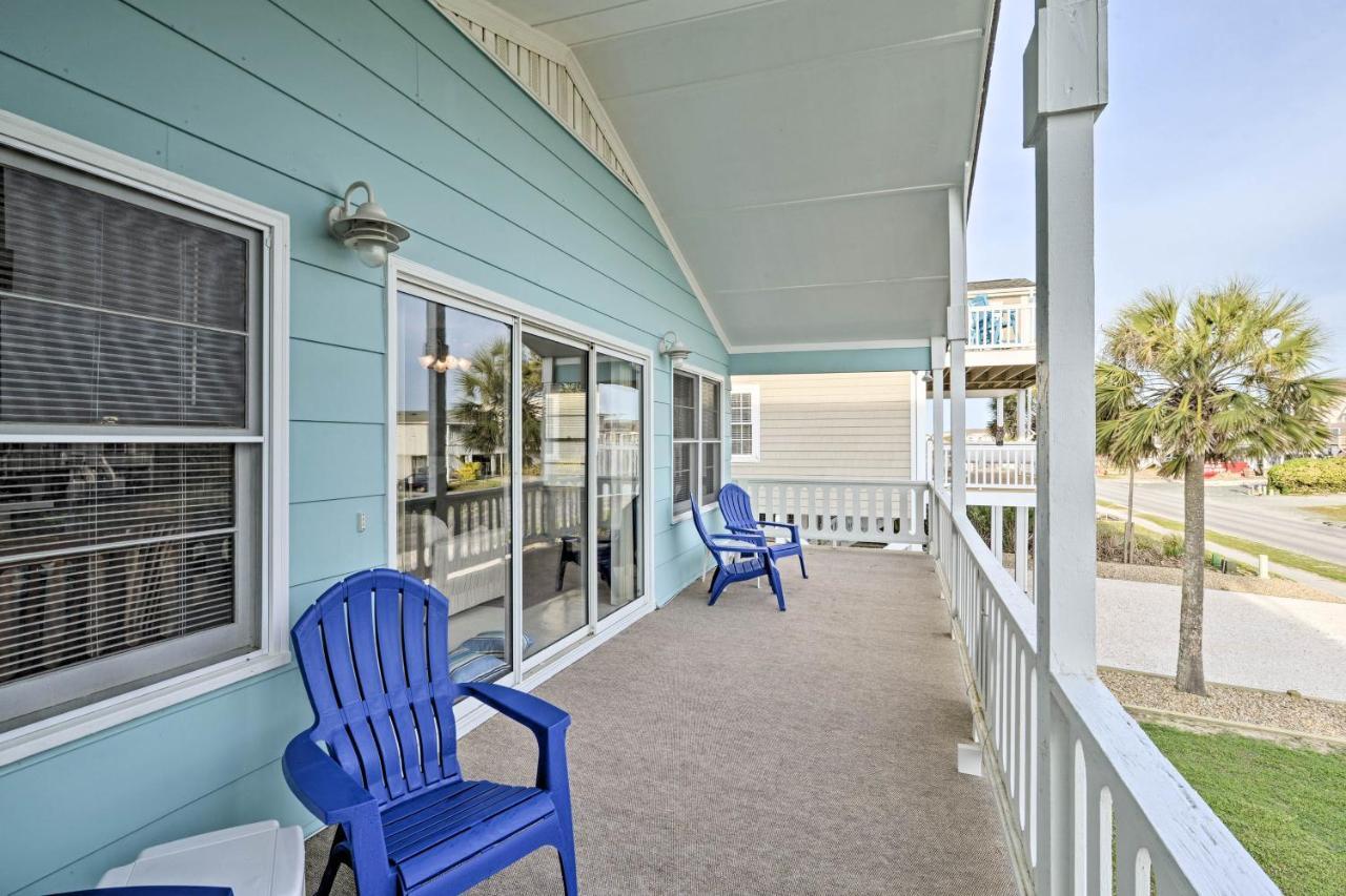 Pet-Friendly Second Row House Steps To Beach! Holden Beach Eksteriør bilde