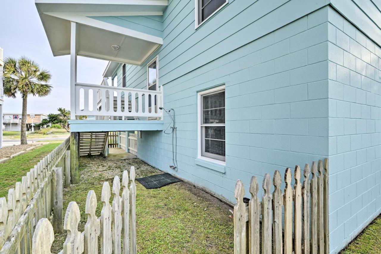 Pet-Friendly Second Row House Steps To Beach! Holden Beach Eksteriør bilde
