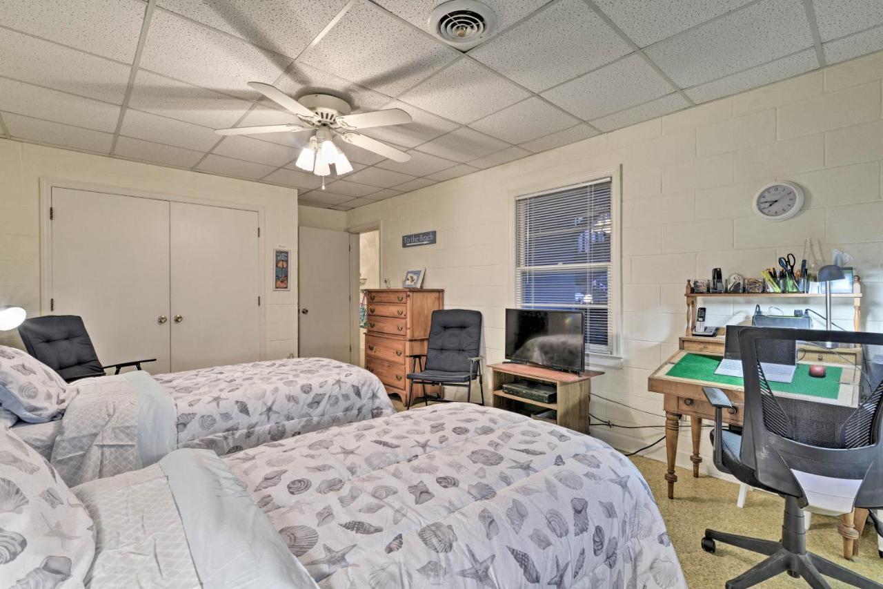 Pet-Friendly Second Row House Steps To Beach! Holden Beach Eksteriør bilde